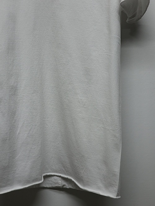 wjk�����֥른��������/cut-off V-neck S/S/white