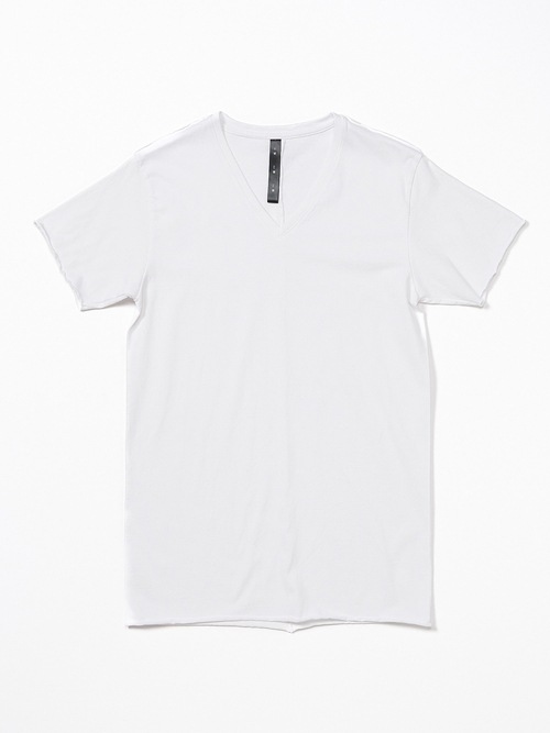 (ͽ���ʡ�3��4������ͽ��/wjk�����֥른��������/cut-off V-neck S/S/white