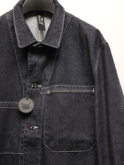Ground Y �� EDWIN Collaboration/11OZ INDIGO DENIM BLOUSON/INDIGO