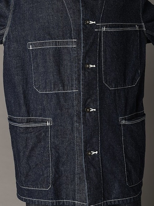 Ground Y �� EDWIN Collaboration/11OZ INDIGO DENIM BLOUSON/INDIGO
