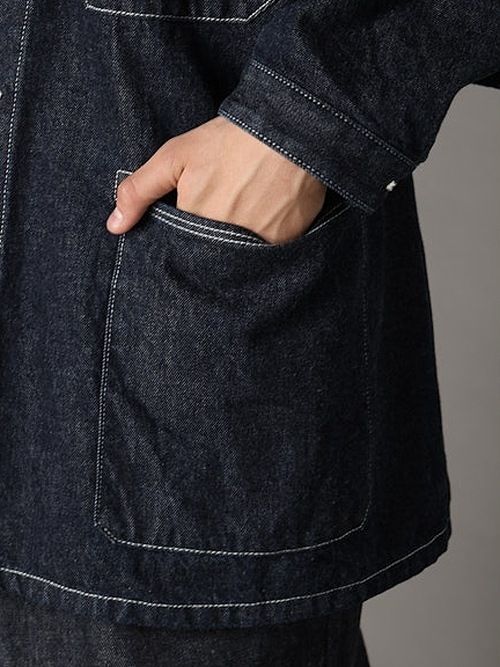 Ground Y �� EDWIN Collaboration/11OZ INDIGO DENIM BLOUSON/INDIGO
