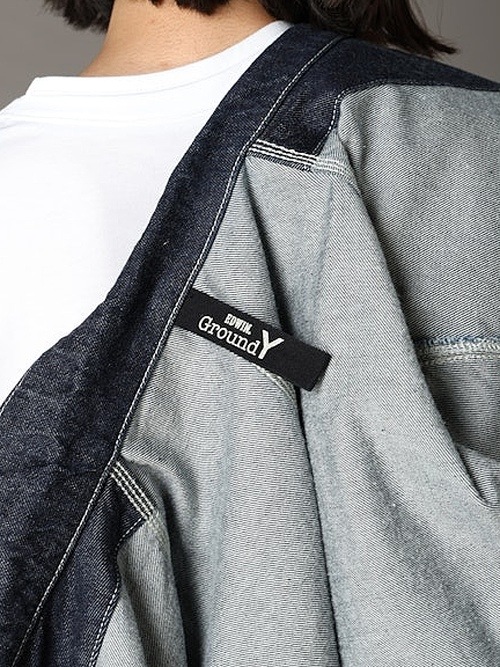 Ground Y �� EDWIN Collaboration/11OZ INDIGO DENIM BLOUSON/INDIGO