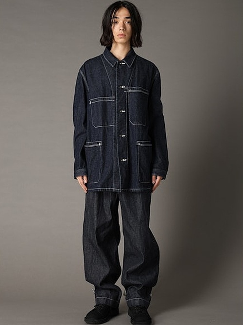 Ground Y �� EDWIN Collaboration/11OZ INDIGO DENIM BLOUSON/INDIGO