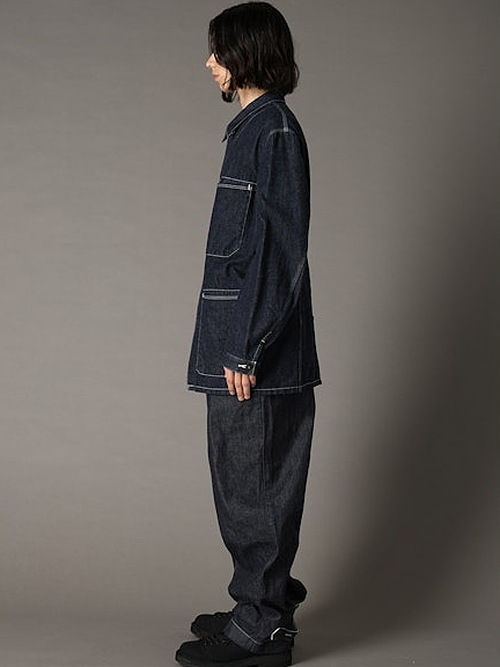 Ground Y �� EDWIN Collaboration/11OZ INDIGO DENIM BLOUSON/INDIGO