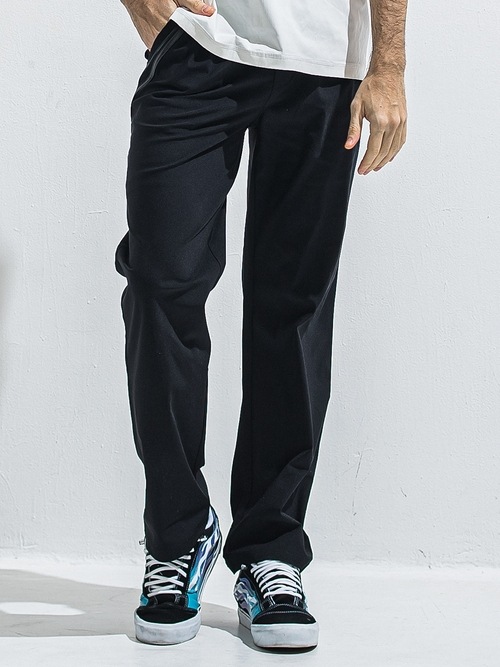 (ͽ���ʡ�5��6������ͽ��/40TH RESOUND CLOTHING���ꥵ����ɥ���������/SUPER TIGHT TAPERD EDGE NYLON SEMI WIDE PT/BKBK