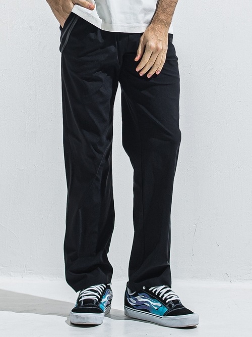 (ͽ���ʡ�5��6������ͽ��/40TH RESOUND CLOTHING���ꥵ����ɥ���������/SUPER TIGHT TAPERD EDGE NYLON SEMI WIDE PT/BKBK