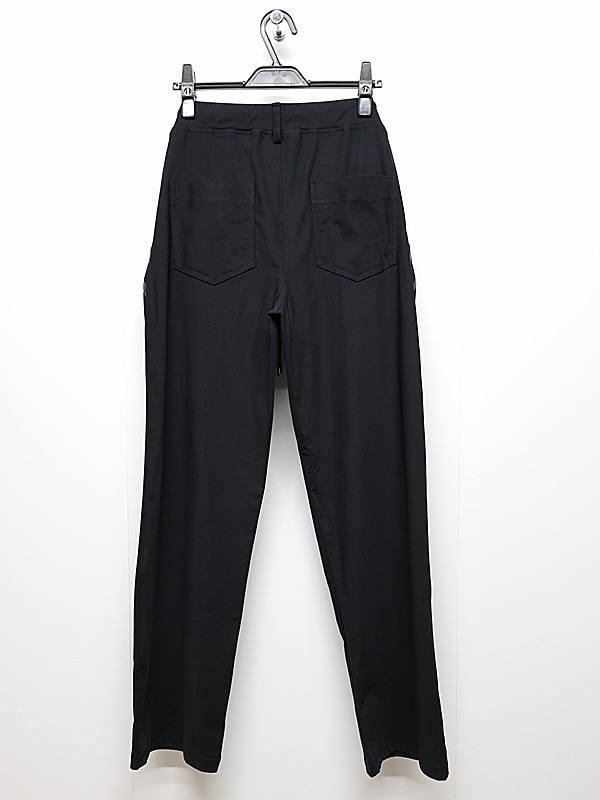 RESOUND CLOTHING���ꥵ����ɥ���������/SUPER TIGHT TAPERD EDGE NYLON SEMI WIDE PT/BKBK
