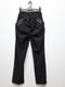 RESOUND CLOTHING���ꥵ����ɥ���������/SUPER TIGHT TAPERD EDGE NYLON SEMI WIDE PT/BKBK