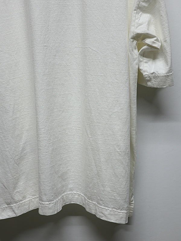 Maison MIHARA YASUHIRO���᥾�� �ߥϥ�䥹�ҥ�/Jersey Stitch LEON PRINTED TEE/WHITE