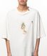 Maison MIHARA YASUHIRO���᥾�� �ߥϥ�䥹�ҥ�/Jersey Stitch LEON PRINTED TEE/WHITE