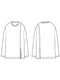 Ground Y�����饦��ɥ磻/30/- COTTON JERSEY MIX TIERED LONG SLEEVED T/BLACK