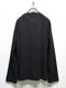 Ground Y�����饦��ɥ磻/30/- COTTON JERSEY MIX TIERED LONG SLEEVED T/BLACK