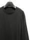 Ground Y�����饦��ɥ磻/30/- COTTON JERSEY MIX TIERED LONG SLEEVED T/BLACK