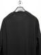 Ground Y�����饦��ɥ磻/30/- COTTON JERSEY MIX TIERED LONG SLEEVED T/BLACK