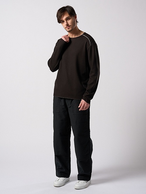 (ͽ���ʡ�11��12������ͽ��/wjk�����֥른��������/back boa cut-off crew/black