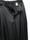 (ͽ���ʡ�8������9������ͽ��/kiryuyrik������奦����奦/Vintage Satin Wide Tuck Slacks/Black