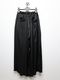 (ͽ���ʡ�8������9������ͽ��/kiryuyrik������奦����奦/Vintage Satin Wide Tuck Slacks/Black