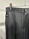 (ͽ���ʡ�8������9������ͽ��/kiryuyrik������奦����奦/Vintage Satin Wide Tuck Slacks/Black