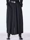 (ͽ���ʡ�8������9������ͽ��/kiryuyrik������奦����奦/Vintage Satin Wide Tuck Slacks/Black