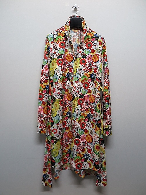 �㴰���THE ONENESS�ʥ����ͥ���/Recycled PE Taffeta EDEN Stand Collar Flare Shirt/EDEN