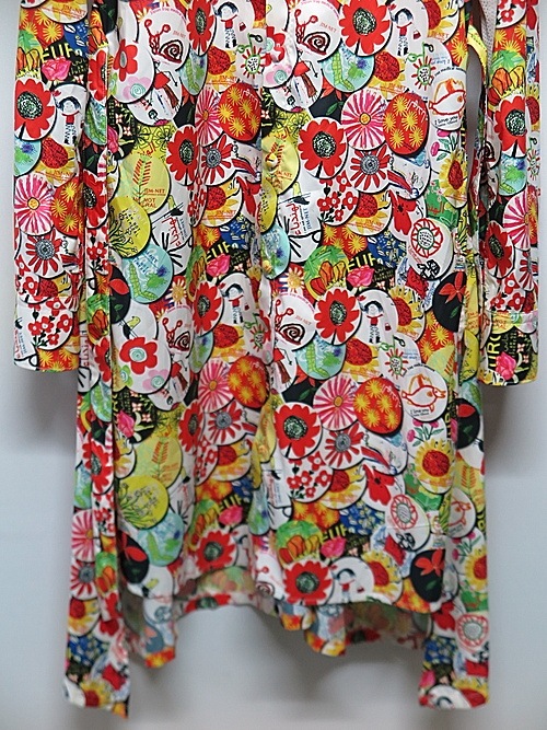 �㴰���THE ONENESS�ʥ����ͥ���/Recycled PE Taffeta EDEN Stand Collar Flare Shirt/EDEN