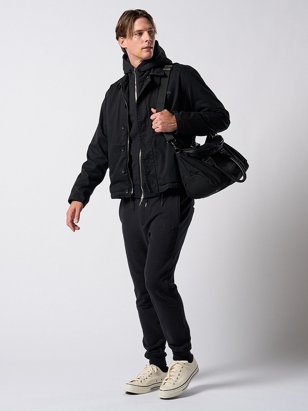 (ͽ���ʡ�12��1������ͽ��/wjk�����֥른��������/super urake zip-up parka/black