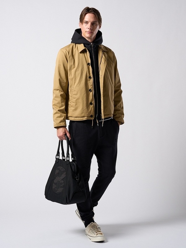 (ͽ���ʡ�12��1������ͽ��/wjk�����֥른��������/super urake zip-up parka/black