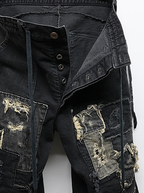 �㴰���D.HYGEN���ǥ����ϥ�����/���ʲù����ȥ�å��ǥ˥�磻�ɥѥ��/BLACK