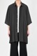 LAD MUSICIANå ߥ塼/DECHINE SLEEVELESS LONG SHIRT/BLACK