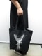 Ground Y�����饦��ɥ磻/cotton cambus Tote bag Y/BLACK
