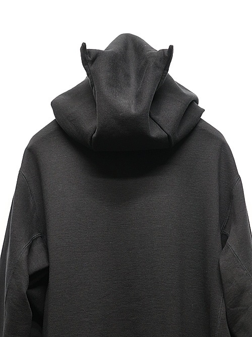 �㴰���LAD MUSICIAN����å� �ߥ塼�������/24G LOOP BACK EAR HOOD ZIPUP PK/BLACK