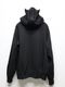 �㴰���LAD MUSICIAN����å� �ߥ塼�������/24G LOOP BACK EAR HOOD ZIPUP PK/BLACK