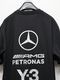 Y-3���磻���꡼/Y-3xMercedes-AMG PETRONAS F1 Team F1 STAR LOGO SS TEE/BLACK