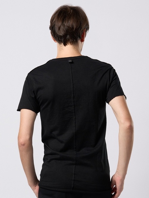 (ͽ���ʡ�3��4������ͽ��/wjk�����֥른��������/cut-off V-neck S/S/deep black