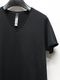 wjk�����֥른��������/cut-off V-neck S/S/deep black