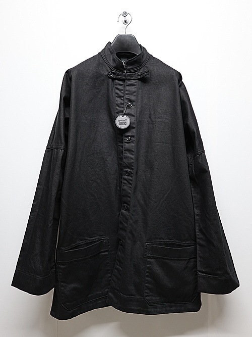 Ground Y �� EDWIN Collaboration/9OZ BLACK TWILL BLOUSE/BLACK