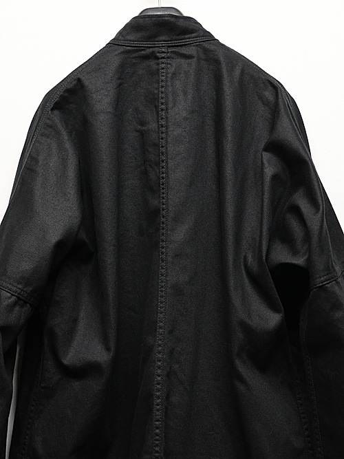 Ground Y �� EDWIN Collaboration/9OZ BLACK TWILL BLOUSE/BLACK