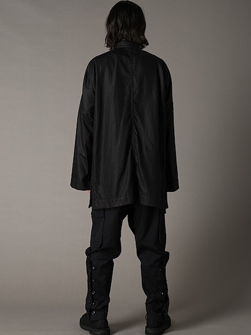 Ground Y �� EDWIN Collaboration/9OZ BLACK TWILL BLOUSE/BLACK