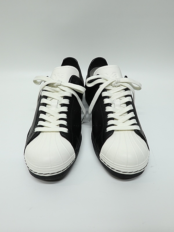 Y-3���磻���꡼/Y-3 SUPERSTAR BLACK/BLACK/OWHITE