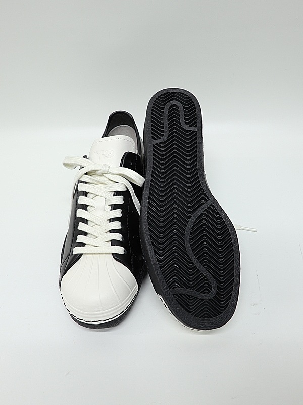 Y-3���磻���꡼/Y-3 SUPERSTAR BLACK/BLACK/OWHITE