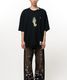 Maison MIHARA YASUHIRO���᥾�� �ߥϥ�䥹�ҥ�/Jersey Stitch LEON PRINTED TEE/BLACK