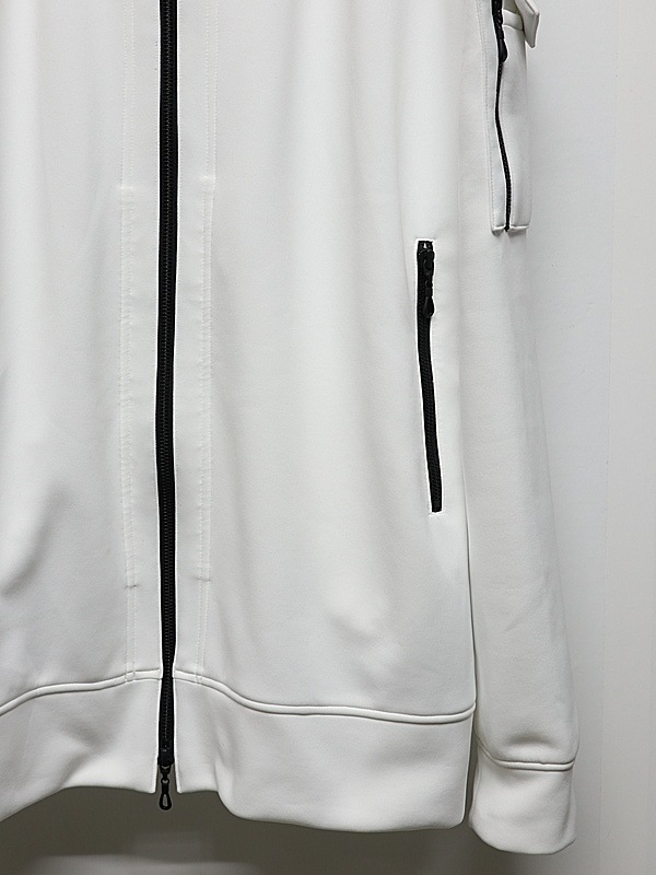 (ͽ���ʡ�8������9������ͽ��/kiryuyrik������奦����奦/Double Knit Jersey Stand Collar Blouson/White