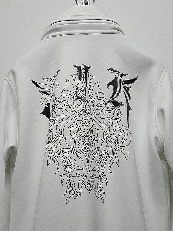 (ͽ���ʡ�8������9������ͽ��/kiryuyrik������奦����奦/Double Knit Jersey Stand Collar Blouson/White