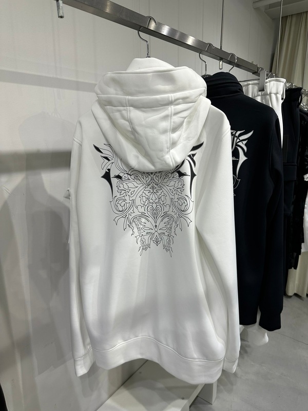 (ͽ���ʡ�8������9������ͽ��/kiryuyrik������奦����奦/Double Knit Jersey Stand Collar Blouson/White