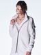 (ͽ���ʡ�8������9������ͽ��/kiryuyrik������奦����奦/Double Knit Jersey Stand Collar Blouson/White