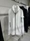 (ͽ���ʡ�8������9������ͽ��/kiryuyrik������奦����奦/Double Knit Jersey Stand Collar Blouson/White