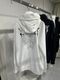 (ͽ���ʡ�8������9������ͽ��/kiryuyrik������奦����奦/Double Knit Jersey Stand Collar Blouson/White