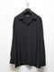 LAD MUSICIANå ߥ塼/DECHINE OPEN COLLAR SHIRT/BLACK