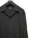 LAD MUSICIANå ߥ塼/DECHINE OPEN COLLAR SHIRT/BLACK
