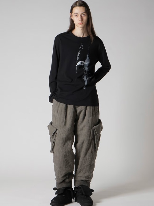 Yohji Yamamoto襦ޥ/30/-ŷ ĹµPT C/BLACK